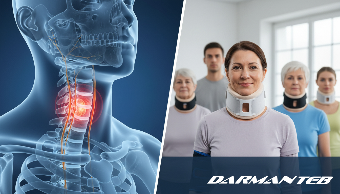 آسیبهای گردن: علل شایع، انواع مشکلات و نقش گردن بندهای طبی در پیشگیری و درمان